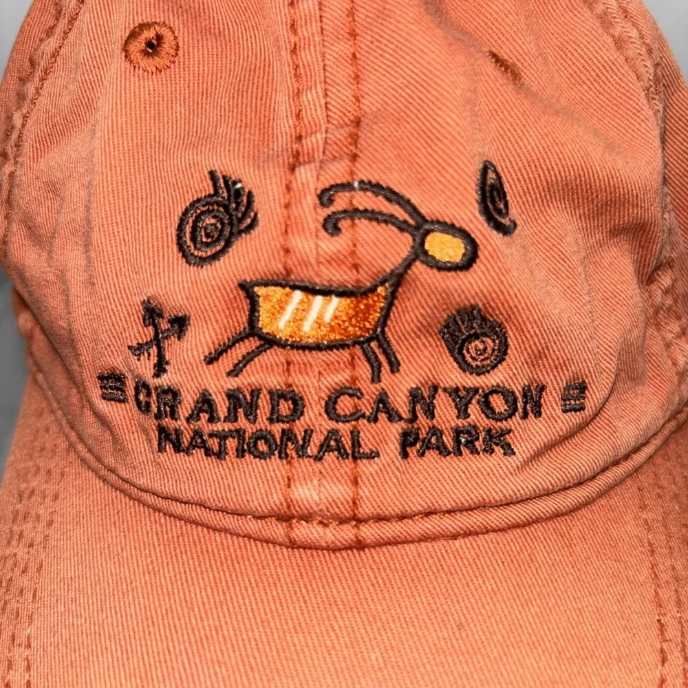 Grand Canyon National Park Embroidered Cap Youth Adj Burnt Orange